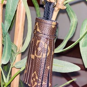 Repurposed Louis Vuitton handmade bag tassel